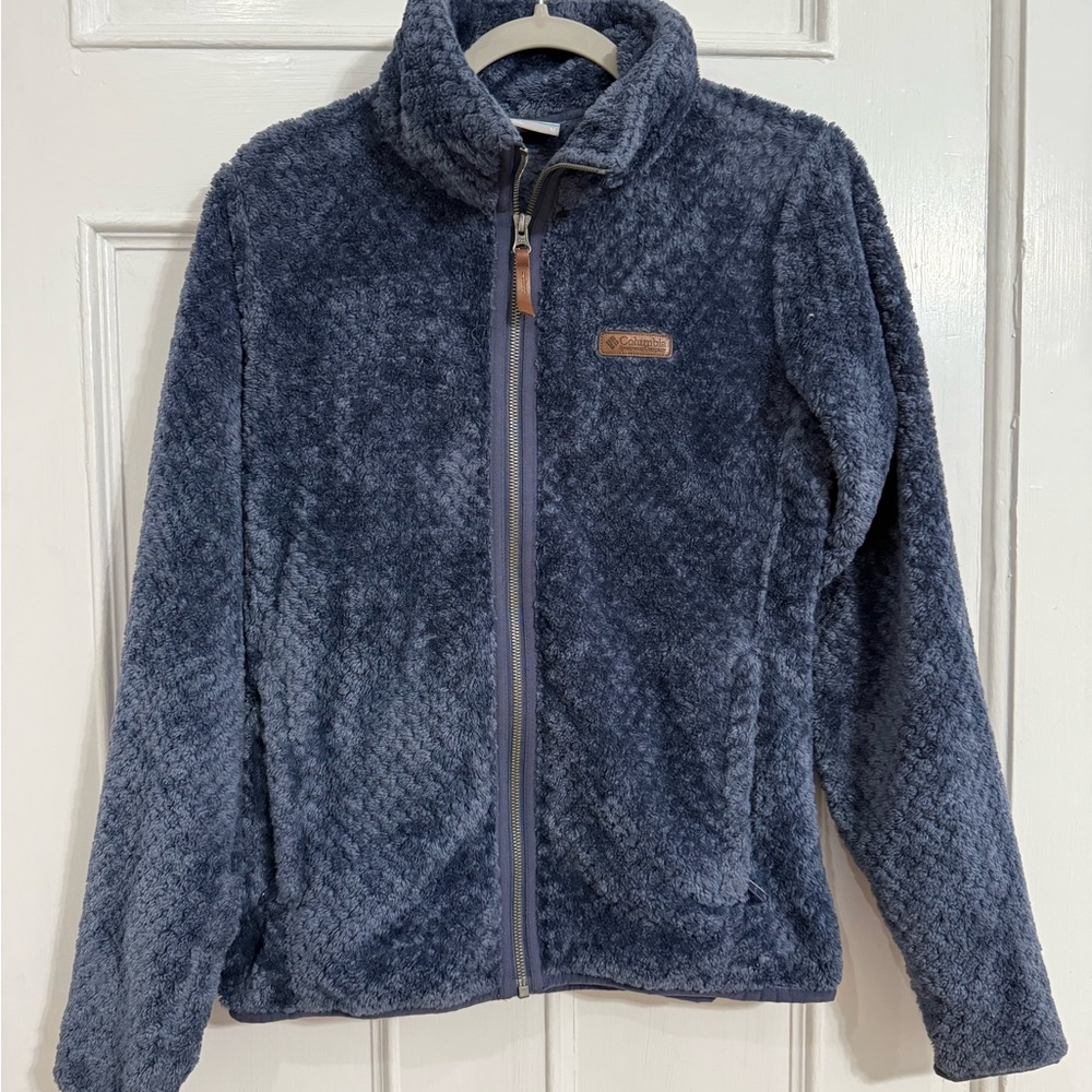 Columbia Fuzzy Blue Women's Jacket